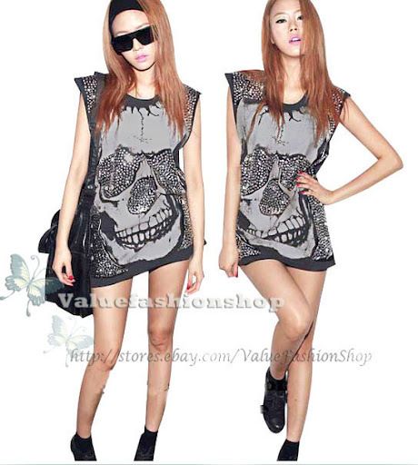 Blusa Skull e rebites [35]