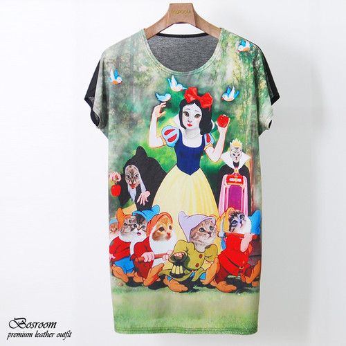 Blusa Snow White Cats [12]